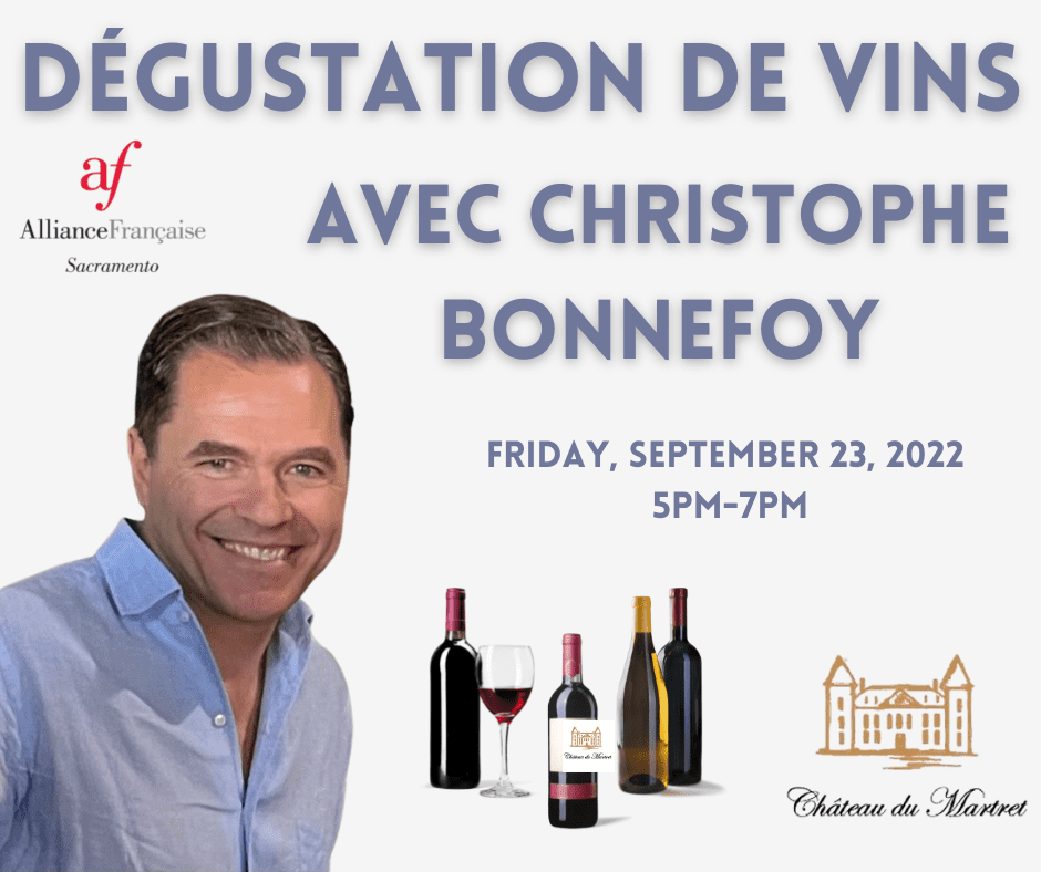 Dégustation de vins avec Christophe Bonnefoy