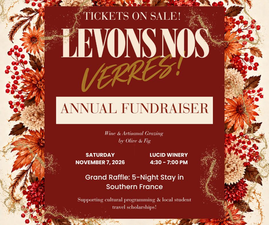 Sponsorship Opportunities for our Fall Wine Celebration