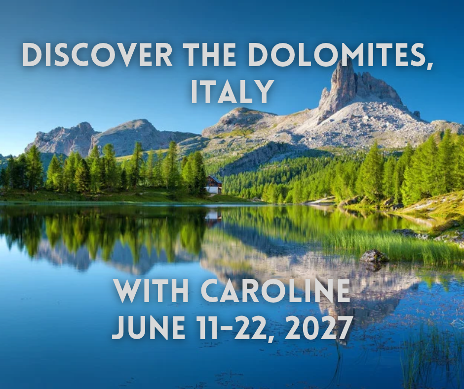 Info Session for: Explore the Dolomites with Caroline